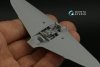 Quinta Studio QD72084 Yak-1B 3D-Printed & coloured Interior on decal paper (Arma Hobby) 1/72